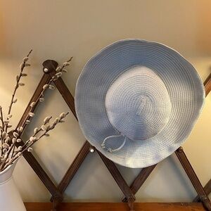 SUN 'N' SAND Sun Hat Up-Brim Adjustable UPF 50+ Pale Gray/Blue Women One Size